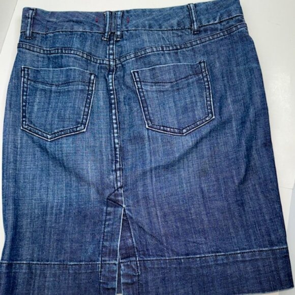 1969 GAP Jeans Limited Edition Stone-Washed  Pencil Skirt - Picture 2 of 10